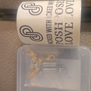 Posh stickers and magnetic clasps